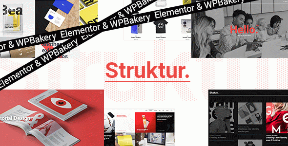 Struktur - Creative Agency WordPress Theme