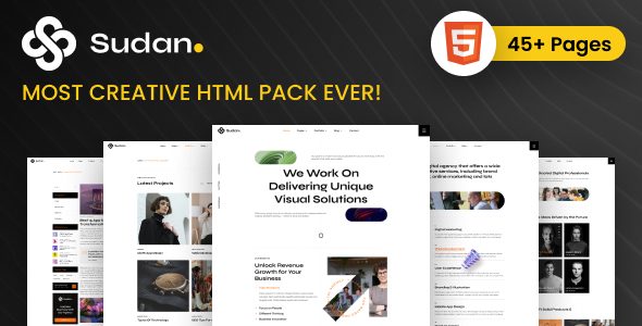 Sudan - Multipurpose Agency HTML Template