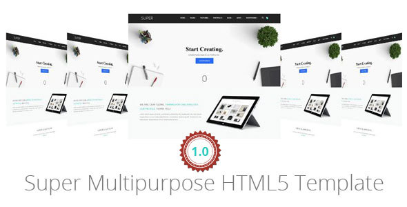 Super Multipurpose HTML5 Template