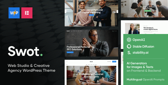 Swot - Clean Business & Digital Solutions WordPress Theme