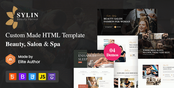 Sylin - Beauty Salon and Spa HTML Template