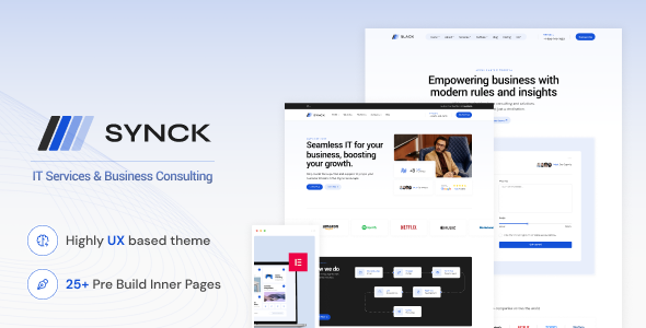 Synck IT Solutions WordPress Theme
