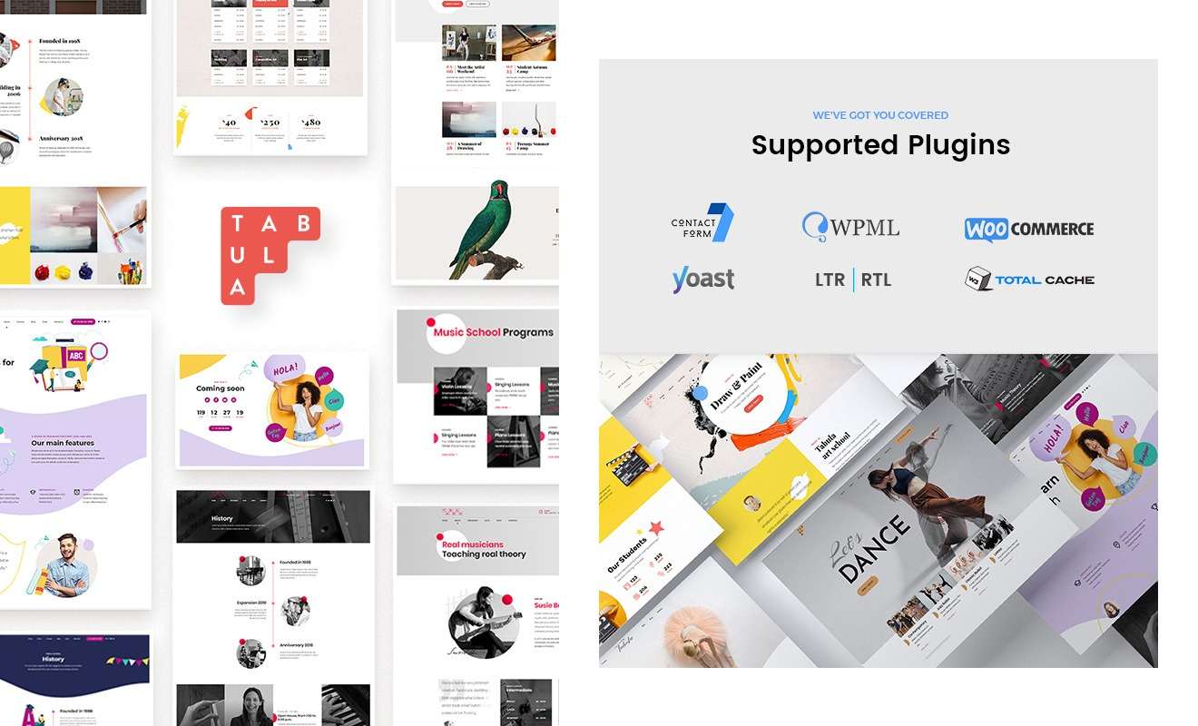 Tabula ??? Art & Language School WordPress Theme