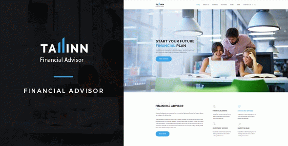 Tallinn - Business Finance and Consultancy HTML Template