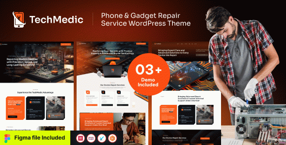 Techmedic - Phone & Gadget Repair WordPress Theme