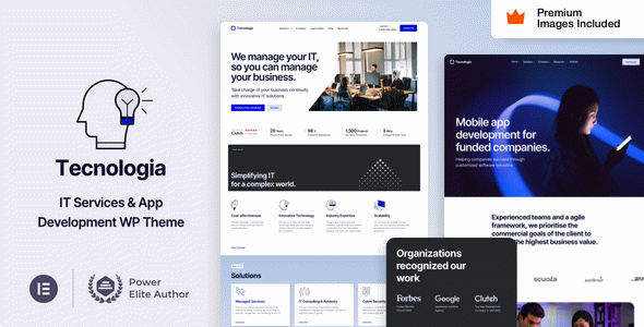 Technologia - SaaS Tech WordPress