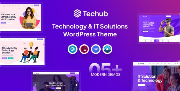 Techub ??? Technology & IT Solutions WordPress Theme