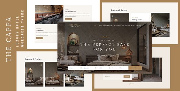 THE CAPPA - Luxury Hotel WordPress & WooCommerce Theme