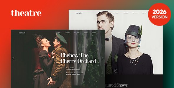 Theatre WP | Culture, Entertainment & Theater WordPress Theme