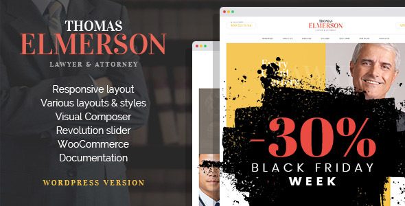 Thomas | Lawyer & Attorney WordPress Theme