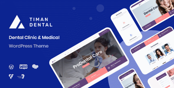 Timan - Dental Clinic WordPress Theme