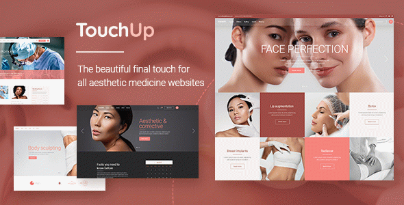 TouchUp - Cosmetic and Plastic Surgery WordPress Theme