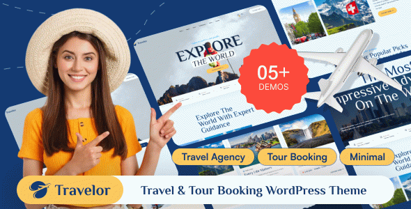 Travelor ??? Travel & Tour Booking WordPress Theme
