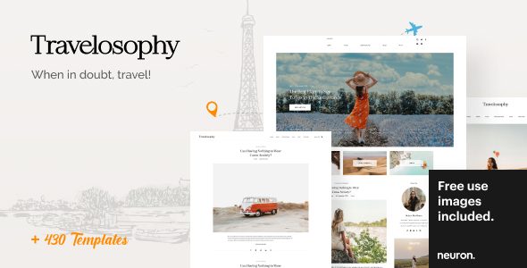 Travelosophy ??? Travel Blog WordPress Theme