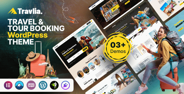 Travlia - Travel Booking WordPress