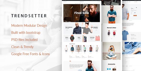 Trendsetter - Fashion Store WordPress Theme