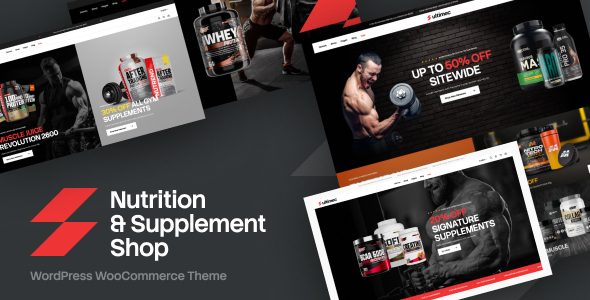 Ultimec ??? Nutrition & Supplement Shop WordPress Theme