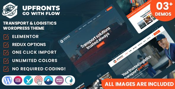 Upfronts - Transport & Logistics WordPress Theme
