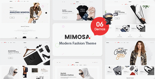 VG Mimosa - Modern Fashion WooCommerce WordPress Theme