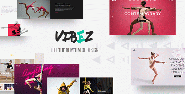 Vibez - Dynamic WordPress Theme for Dance Studios and Instructors