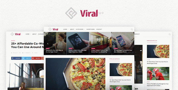 ViralWP - Buzz News & Blog WordPress Theme