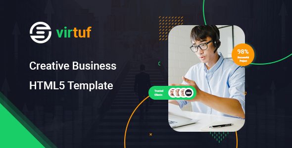 Virtuf - Creative Agency Bootstrap 5 Template