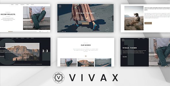 Vivax - Creative and Modern WordPress Portfolio