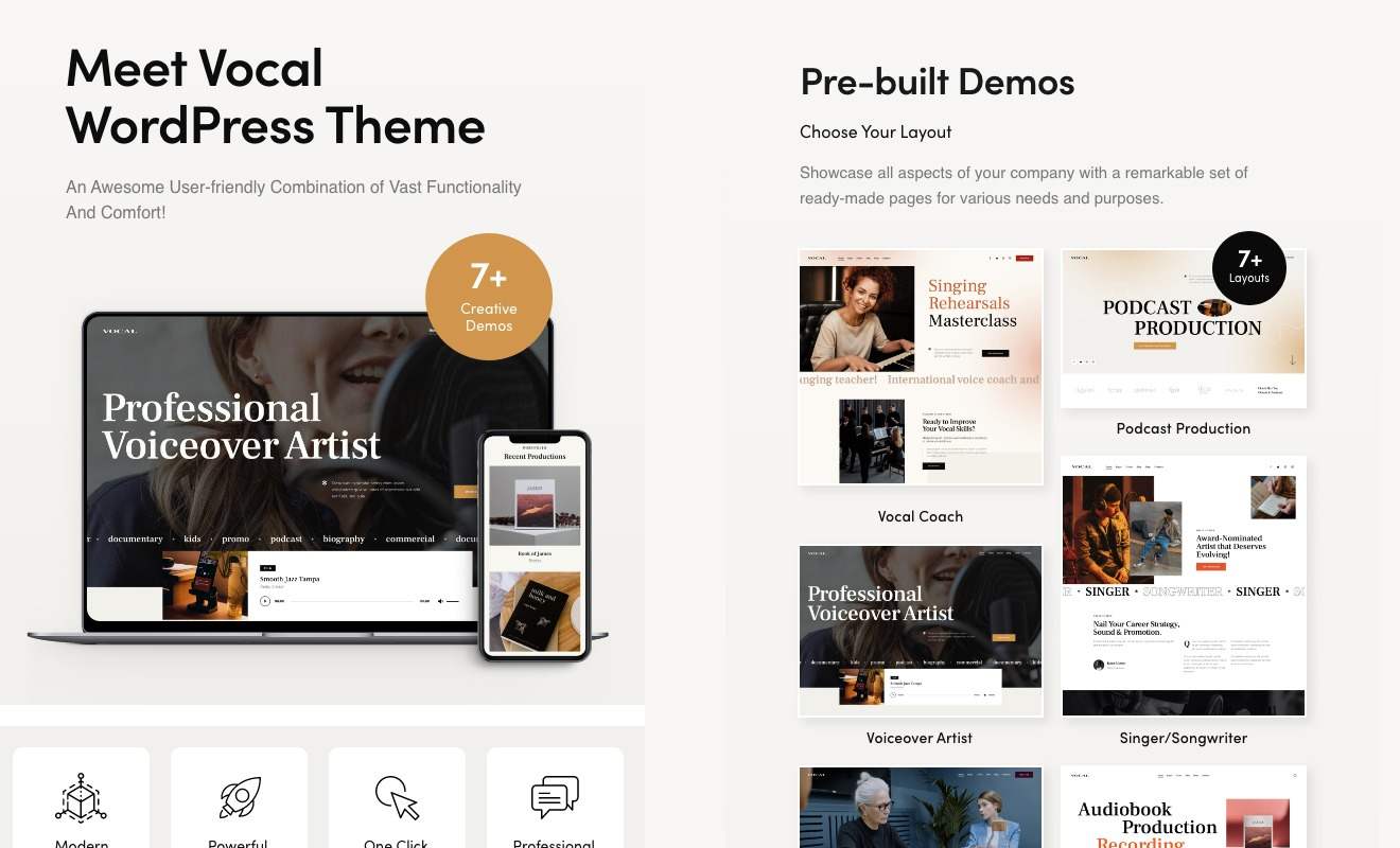Vocal ??? Singing & Voice Training WordPress Theme