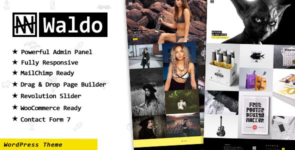 Waldo - Creative Portfolio WordPress Theme