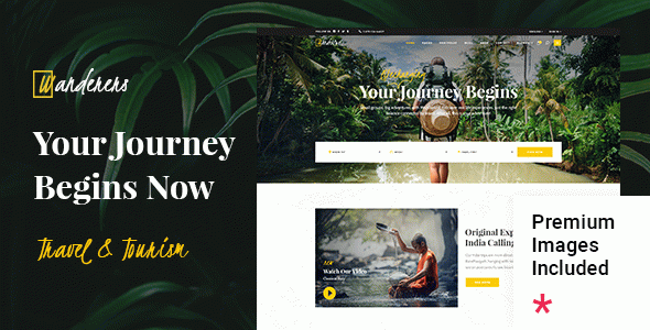 Wanderers - Adventure Travel & Tourism WordPress Theme