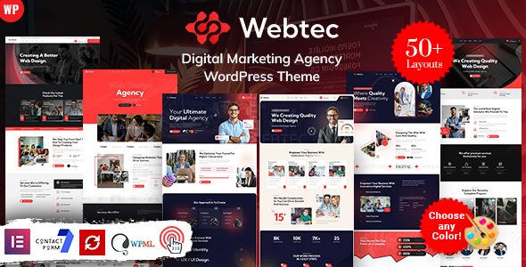 Webtec - Digital Agency WordPress