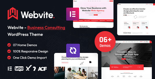 Webvite - Business Consulting WordPress Theme