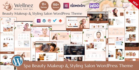 Wellnez ??? Beauty Spa & Wellness Salon WordPress Theme