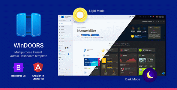 Windoors Finance Inventory Networking Bootstrap 5 Admin Dashboard HTML template