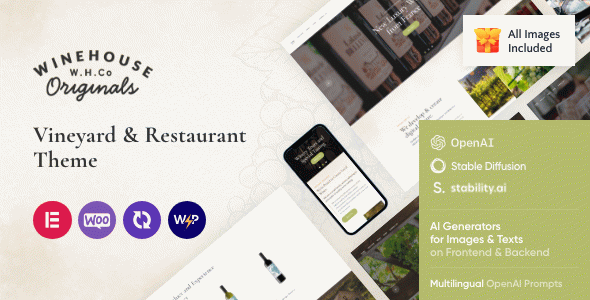 Wine House | Winery & Restaurant WordPress Theme