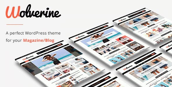 Wolverine - Magazine and Blog WordPress Theme