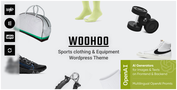 Woo Hoo - Sports Store + WooCommerce Shop WordPress Theme