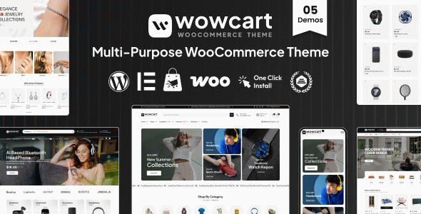 WowCart – Multipurpose WooCommerce WordPress Theme