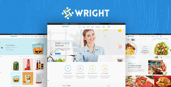 Wright - MultiPurpose HTML5 Template
