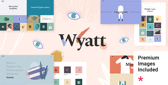 Wyatt - Creative Portfolio WordPress Theme