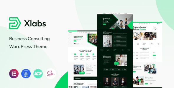Xlab – Business Consulting WordPress Theme