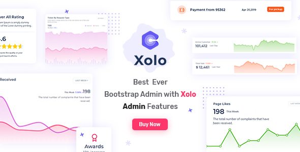Xolo - Responsive Admin Dashboard Template