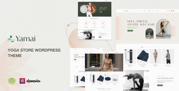 Yamai – Yoga Store WordPress Theme with AI