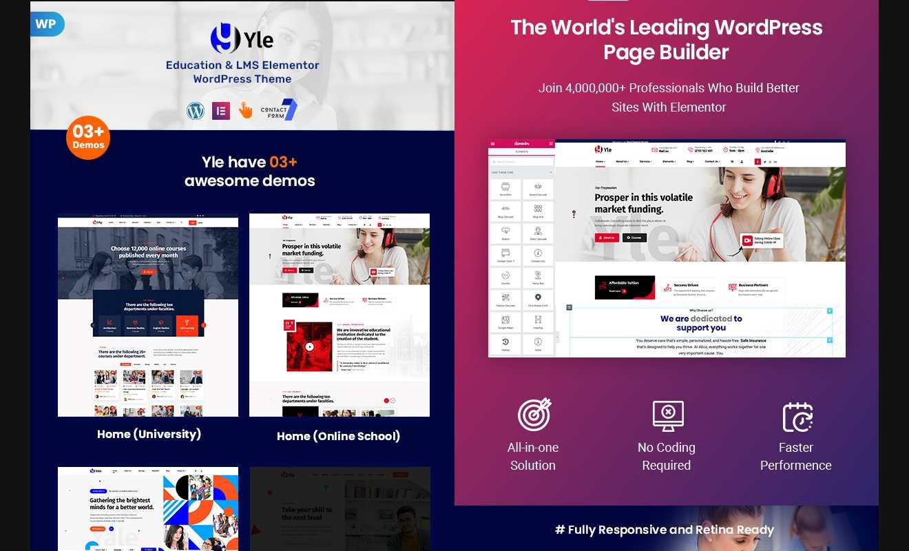 Yle Education WordPress Theme