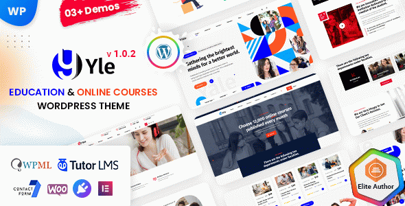 Yle - Online Course WordPress Theme