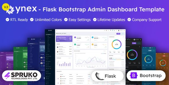 Ynex - Flask Dashboard Admin Interface Template
