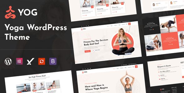 Yog - Modern Yoga & Fitness WordPress Theme