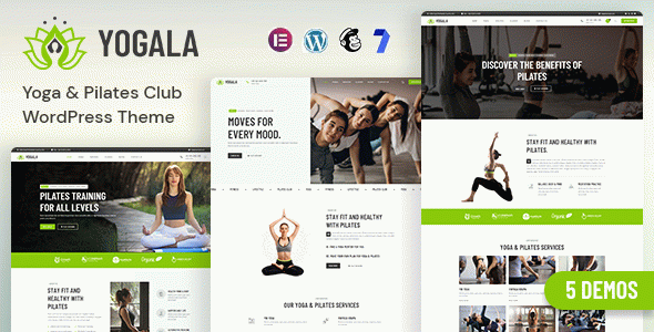 Yogala - Yoga & Pilates Club WordPress Theme