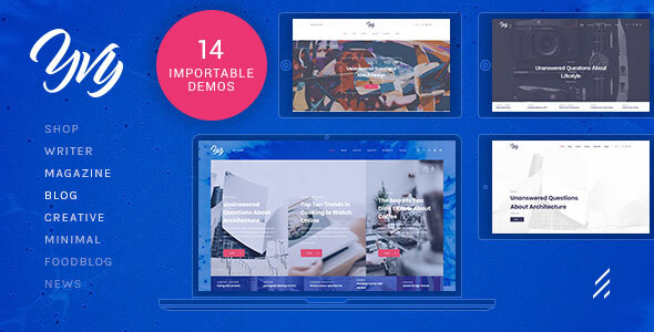 Yvy ??? Blog/Magazine WordPress Theme
